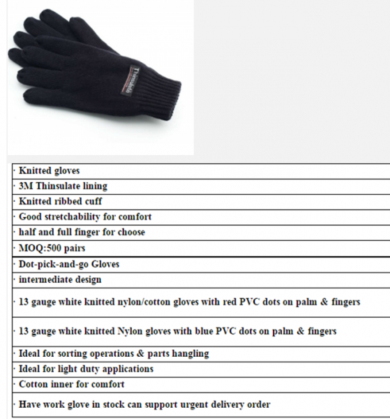 Polyester Gloves