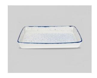 Stonecast Hints Indigo Blue Rect Baking Dish 53 X 32.5 X 6.2