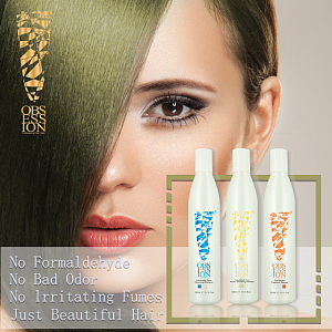 Non silicon oil Nanofoam Keratin Smoothing shampoo