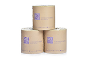 Unbleached 100% Bamboo Pulp Paper Roll