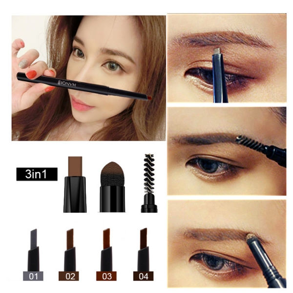 3 in 1 Eyebrow pencil