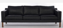 BØRGE MOGENSEN 2213 THREE-SEATER SOFA