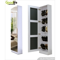 2015 New Design Shoe Cabinet (GLS17022WH)