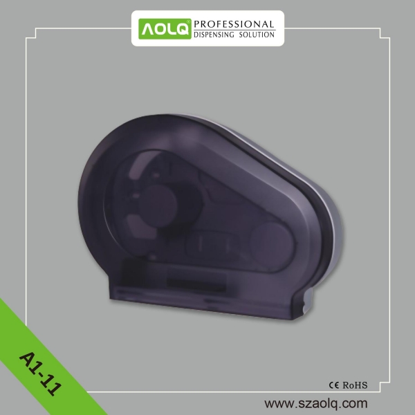 Double Plastic Roll Tissue Dispenser