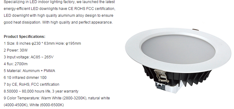 LED DownLighters